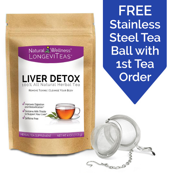 LongeviTeas™ - Liver Detox Tea - LiverSupport.com