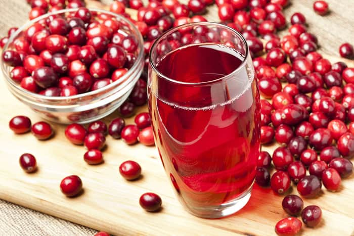 Cranberry juice can be good for liver health if it's not full of sugar.