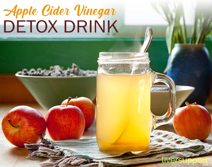 Apple cider vinegar for detoxification